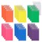 24 Pack Small Notepads for Kids Party Favors - Top Spiral Mini Notebooks Bulk for Stocking Stuffers, Classroom Reward (6 Rainbow Colors, 2.25x3.5 In)